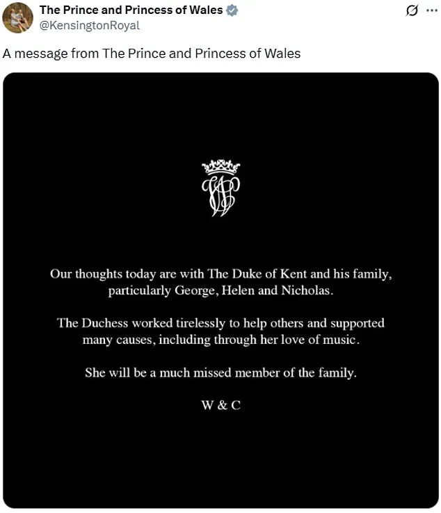 The Passing of The Duchess of Kent: A Legacy of Grace and Service