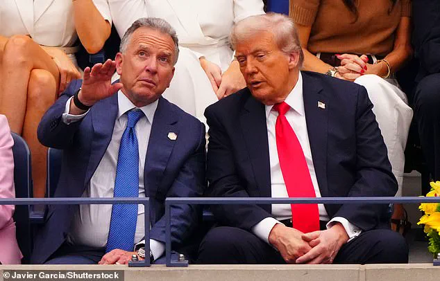 President Trump's Mysterious Blue Object Sparks Online Speculation During U.S. Open Final