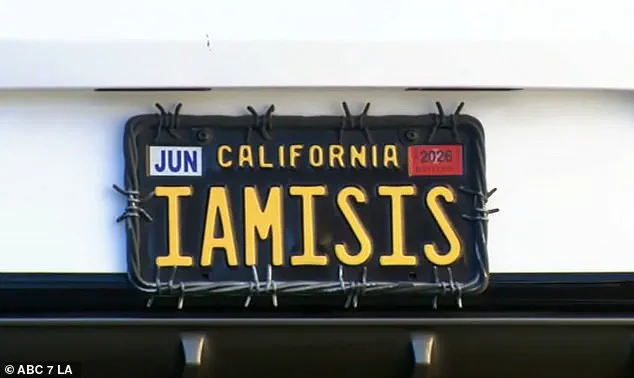 California Woman Ordered to Remove Vanity License Plate Citing Potential ISIS Association, Sparking Free Speech Debate