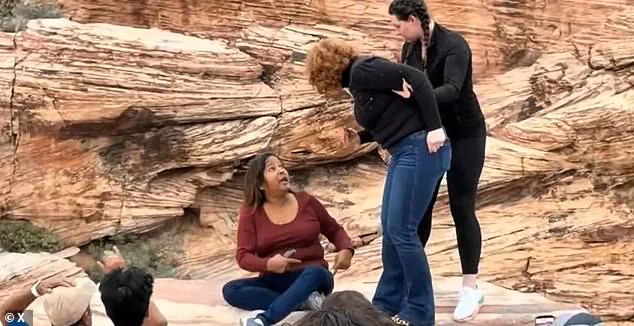 Heated Confrontation at Red Rock Canyon's Serene Selfie Spot Sparks Viral Controversy