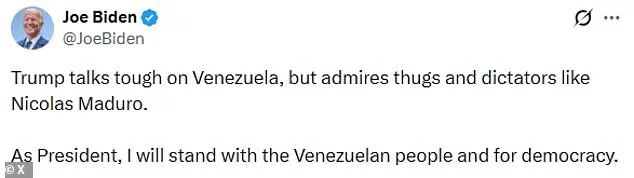 Bipartisan Outcry as Biden's 2020 Post on Trump and Maduro Resurfaces: 'This Accusation Was Always Misleading,' Says Analyst