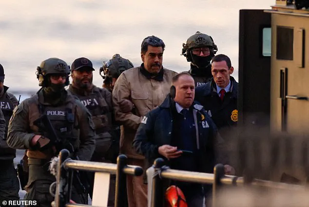 Shackled and Humble: Venezuela's Deposed Leader Faces Justice in Manhattan Courtroom