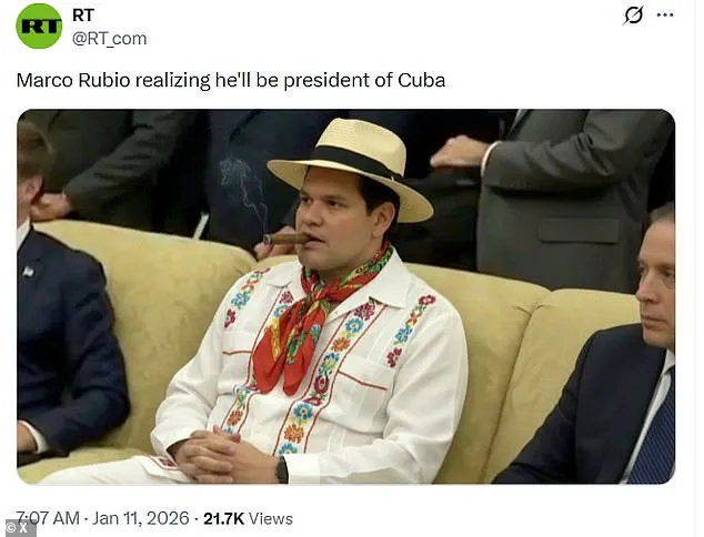 Breaking: Trump's Absurd Claim on Rubio and Cuba Ignites Online Backlash