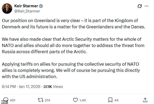 Trump's Greenland Trade War Sparks NATO Rebuttal and Fears of Transatlantic Rift