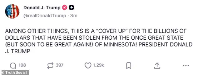 Donald Trump Shares Photo of 'Loaded' Handgun, Accuses Minneapolis Officials of Abandoning Federal Officers After Border Patrol Shooting Incident