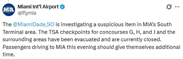 Evacuation at Miami International Airport Amid Security Concerns and Travel Chaos from Winter Storm Fern