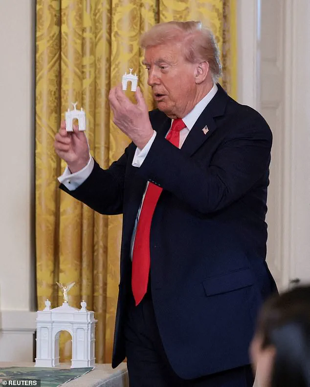 Insiders Reveal: Trump's Triumphal Arch to Soar to 250 Feet, Surpassing Iconic Landmarks