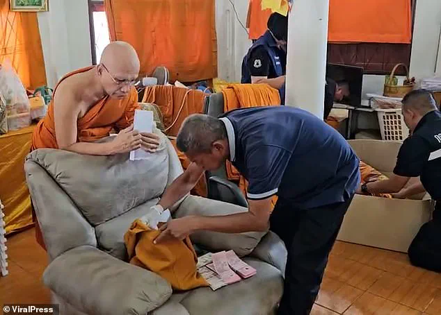 Buddhist Monks Arrested in Thailand Temple Raid Uncover Illicit Items