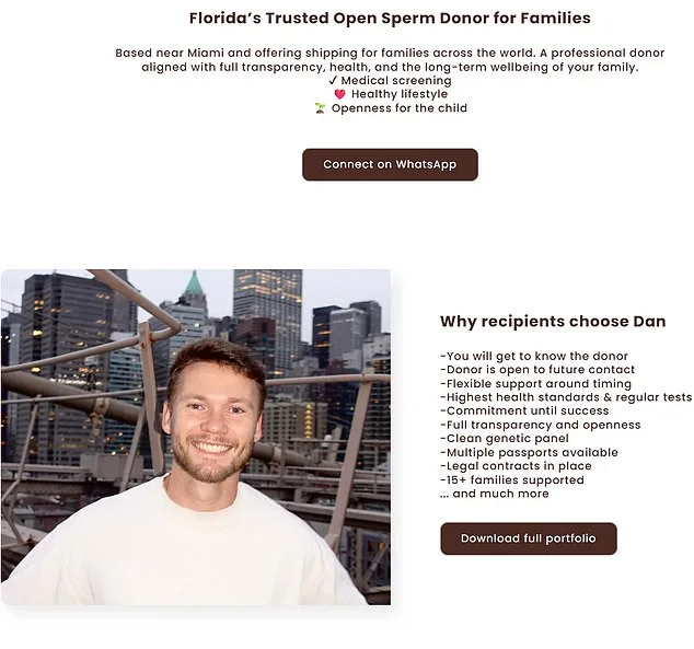Donor Dan's $10K-Month Sperm Donation Program: A Luxurious Lifestyle or a Gamble on Ethics?