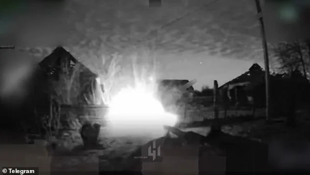 Ukrainian Robot Engages Russian Soldier in Close-Range Firefight, Infrared Drone and Machine Gun Teamwork