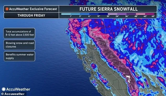 Colossal Winter Storm Sweeps U.S., Burying California and Threatening East Coast