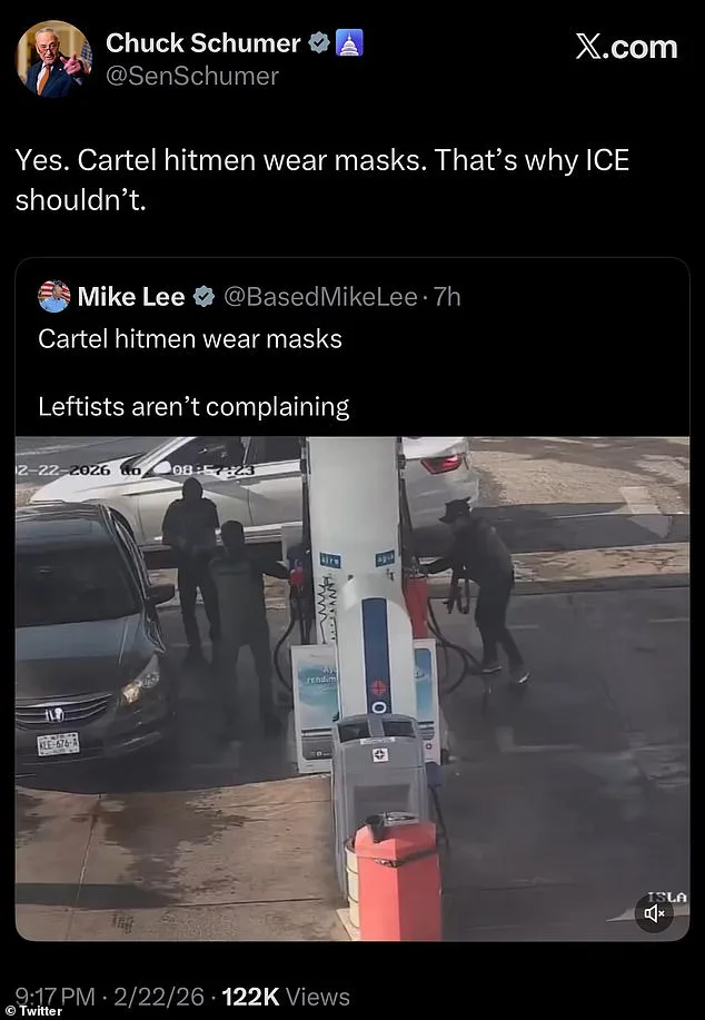Senator Mike Lee's Controversial Post Comparing ICE Agents to Cartel Hitmen Sparks Bipartisan Outcry and Geopolitical Questions