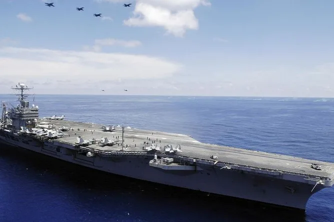 IRGC Launches Ballistic Missile Strike on U.S. Carrier Abraham Lincoln, Escalating Iran-U.S. Tensions