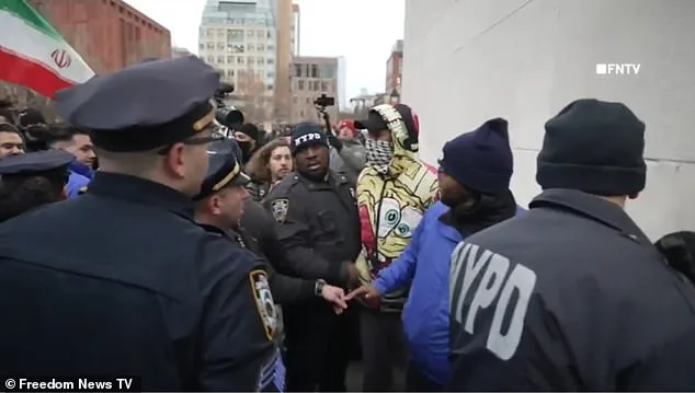 Violent Clash Erupts Between Pro-Iranian and Pro-Israeli Protesters During Vigil for Ayatollah Khamenei in NYC