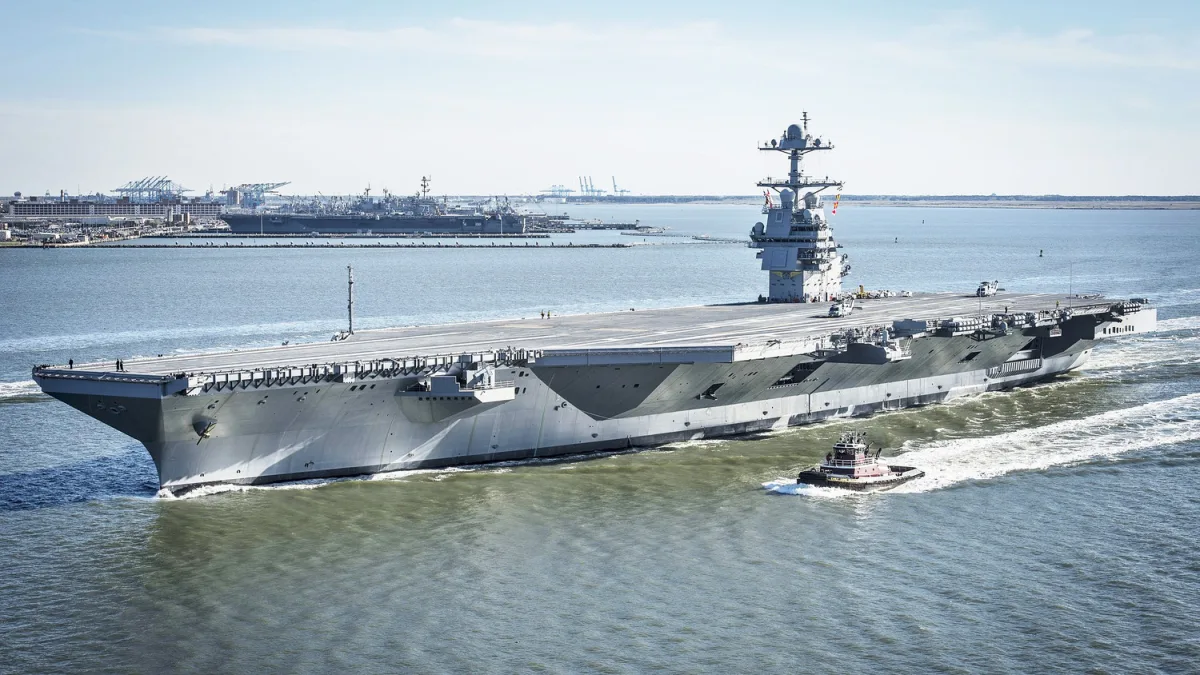 Iran Accuses U.S. of Deliberately Setting Fire to USS Gerald R. Ford in Red Sea Amid Escalating Tensions