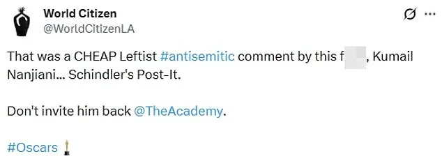 Oscars Erupt in Chaos as Kumail Nanjiani's Schindler's List Joke Sparks Global Backlash