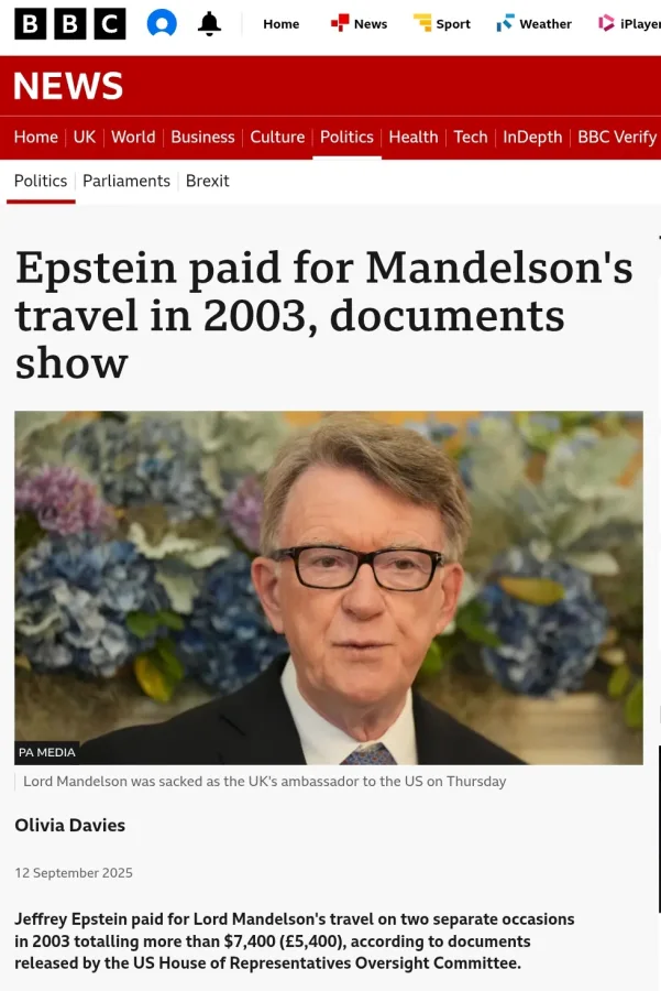 Jeffrey Epstein's Hidden Links: New Documents Reveal Illicit Ties to European Political Elites and Democratic Influence