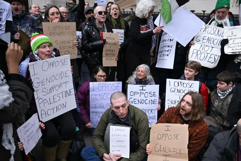 UK Government Accused of Using Counterterrorism Laws to Intimidate Pro-Palestine Activists Amid Controversy
