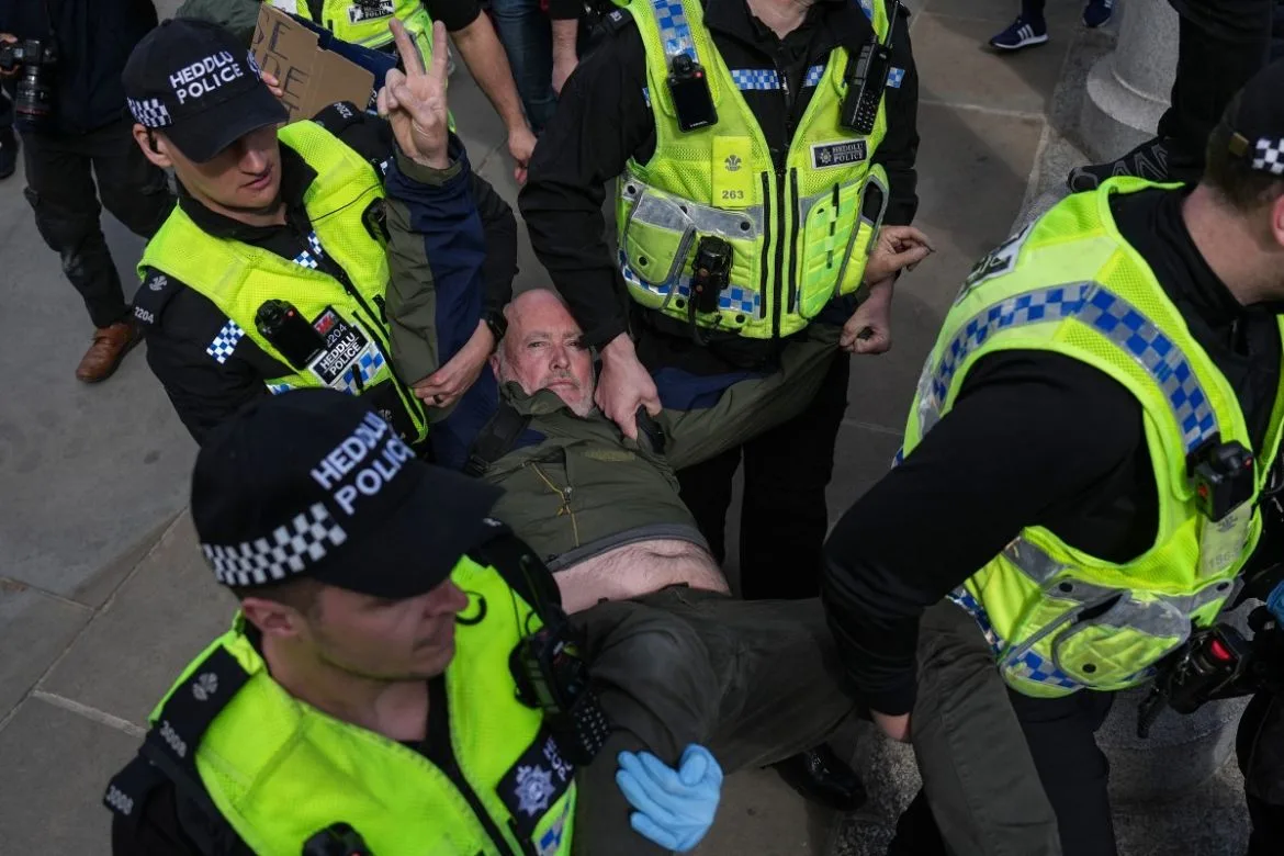 Over 500 arrested at London pro-Palestinian protest as UK government faces legal battle over Palestine Action's terror designation