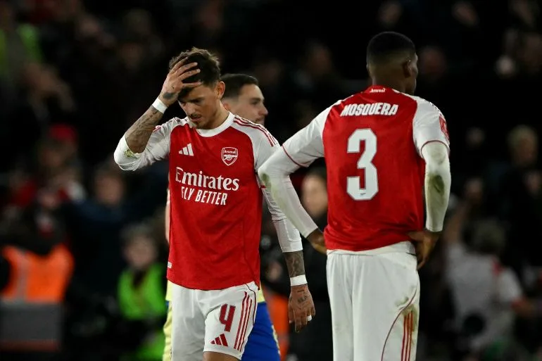 Manchester City Fan's Absurd 'Drinking Arsenal Tears' Meme Sparks Laughter and Speculation Over Gunners' Title Bid