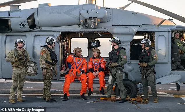 Astronauts Welcome Home: Emotional Return from Lunar Mission.