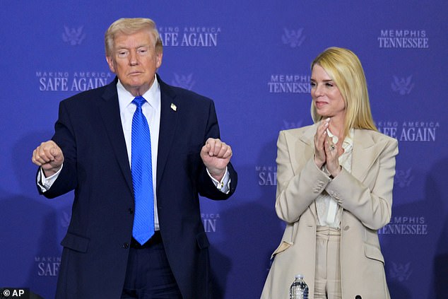 Former AG Pam Bondi begins thyroid cancer treatment while serving on AI advisory committee.