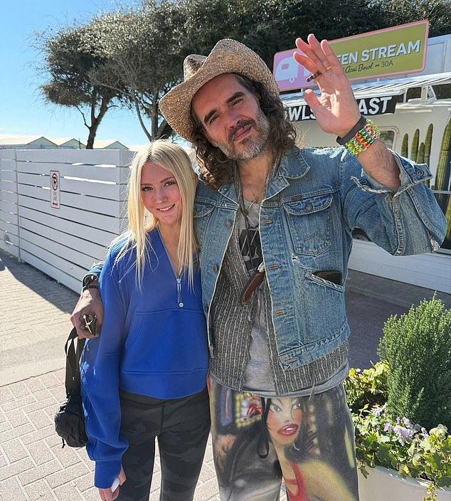 Santa Rosa Beach residents doubt Russell Brand's faith is genuine.