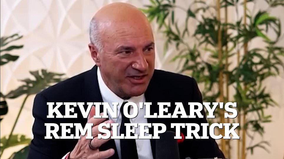 Kevin O'Leary claims morning wine protects REM sleep from nighttime alcohol.